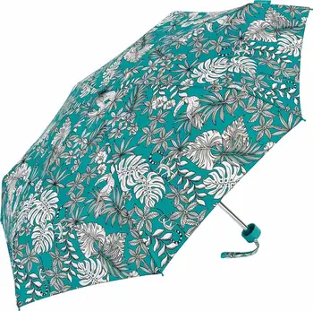 

Umbrella long black automatic with windproof Man Woman system. Smiley happy
