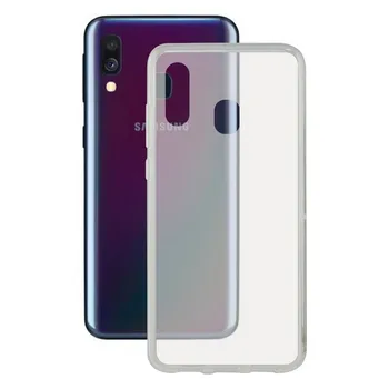 

Mobile cover Galaxy A40 KSIX Flex Transparent