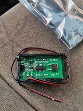 Voltímetro Digital 0,56, voltímetro Digital de DC5-120V/CC, 5V a 120v, medidor de Panel de voltaje para motocicleta electromóvil de 12V, 24V y 96V