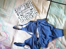 Womens Swimsuits Swimwear Bikini-Set Ribbed Push-Up Black INGAGA High-Waist Biquini