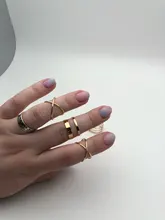 Korean Ring Sets For Women Simple Pop Jewelry 2020 Fashion Gold Rings Women Wholesale