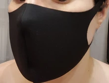 Mascarilla facial de algodón lavable, 1/2/4/8/16 Uds., a la moda, antipolvo, negra/gris/rosa