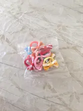 10 Uds. De coleteros de lunares para niña, bandas de goma elásticas para el cabello, accesorios para el cabello, coletero