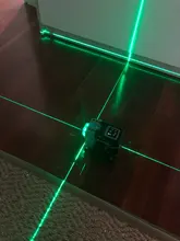 DEKO 12 líneas 3D nivel láser verde líneas horizontales y Cruz Vertical 520nm,Auto autonivelante, alta precisión (serie DKLL12tdP02)