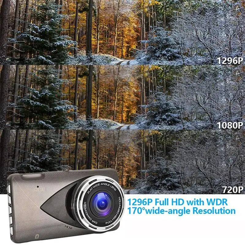 " ips Smart car dvr камера ночного видения 170 градусов HD 1080P Авто видео рекордер ADAS безопасное напоминание Dashcam Поддержка камеры заднего вида