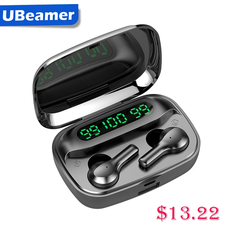 Ubeamer Bluetooth-наушники Беспроводные наушники Спортивные водонепроницаемые 2000 мАч