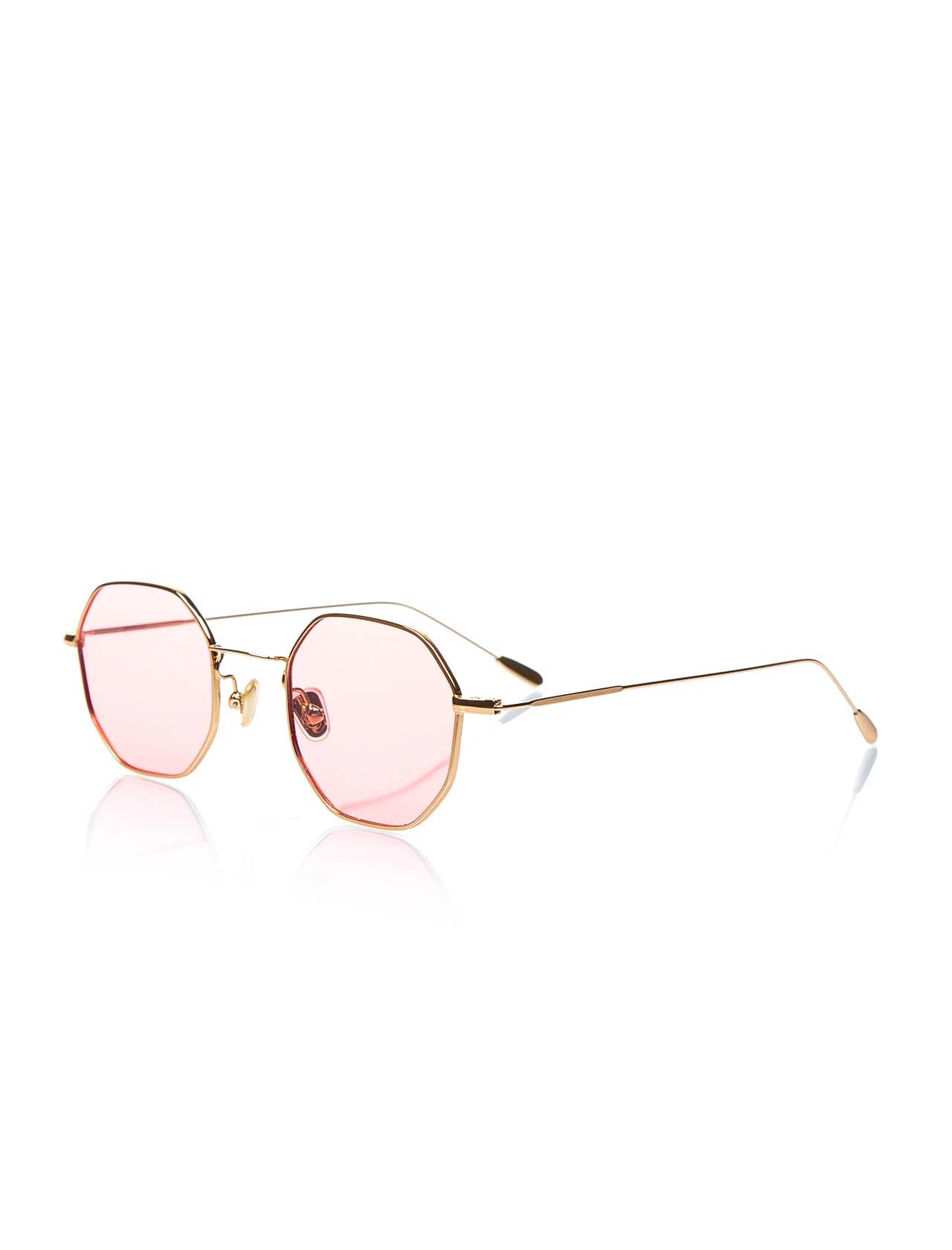 

Women's sunglasses opc 17017 05 metal yellow organic rectangle rectangular 48-22-145 optoline club