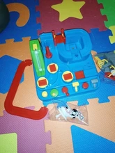 Juguetes educativos para niños, pista de aventura, juegos de mesa, Rail, coches mecánicos, estacionamientos, regalos de Navidad para niños