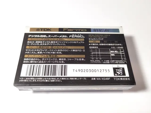 Audio cassette TDK MA-XG 46 Fermo - AliExpress