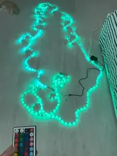 RGB Tape Diode Led-Light-Strip Decoration Neon Ribbon Flexible Waterproof RGBWW for 5M