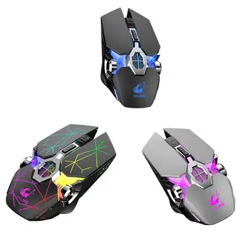 

Wireless Gaming Mouse Raton Inalambrico X13 2.4G Bluetooth USB Rechargeable Backlight Mice for Pc Gamer Computer