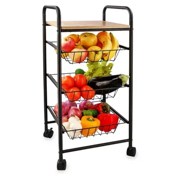 

Vegetable trolley Quid Square Metal (34 x 34 x 76 cm)