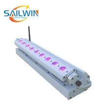 9x18 Вт RGBAW+ УФ батарея powerd и беспроводной светодиодный светильник DJ сценический светильник для свадебного клуба