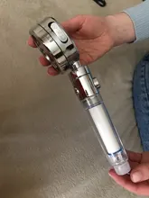 ZhangJi, cuidado de la piel, alta presión, agua purificada, cabezal de ducha de 3 modos reemplazable, elemento de filtro de algodón PP, boquilla de lluvia rociadora