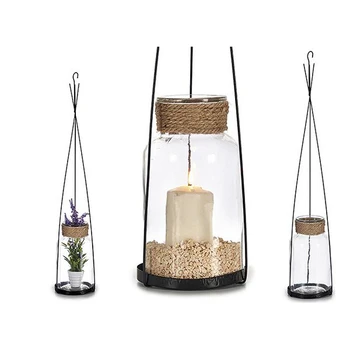 

Candleholder Ibergarden (15,5 x 8,5 x 15,5 cm)