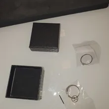 Anillo de compromiso de piedras redondas y pequeñas para mujer, sortija de boda de cristal Plata de Ley 925 auténtica