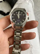 CHRONOS-Reloj de acero inoxidable con diamantes de imitación para mujer, pulsera de plata, cuarzo, resistente al agua, analógico, de negocios, esfera rosa y azul