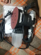 DEKO-LIJADORA ORBITAL Random DKSD125J1, 350W, con escape de polvo y depósito de polvo híbrido