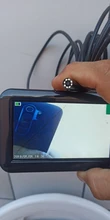 Cámara endoscópica de inspección para coche, boroscopio impermeable con pantalla HD de 4,3 pulgadas, lente de 8MM, 8 led, F200, HD1080P, IP67