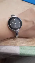 Reloj de pulsera de acero para mujer, de lujo, de marca, de cuarzo, Hodinky Ceasuri