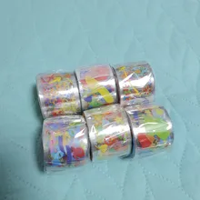 Cinta adhesiva decorativa para fiestas, pegatina para álbum de recortes, material de papelería japonesa, serie Fantastic Party