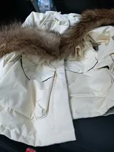 Winter Jacket Coat Parkas Fitaylor Zipper-Down Natural Women Outerwear Snow Warm Thick