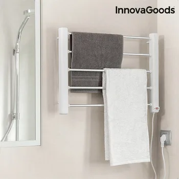 

InnovaGoods Electric Towel Rack to Hang on Wall 65W White Grey (5 Bars)