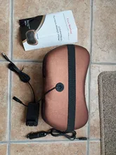 Almohada de masaje de cabeza relajante, VIBRADOR ELÉCTRICO para hombros, espalda, calefacción, terapia infrarroja, masajeador de cuello shiatsu, 8 unidades