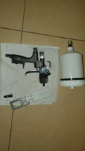 Pneumatic-Gun Airbrush Lvlp-Pistol Car-Paint-Repair Deko Environmental-Protection W/t-Tank