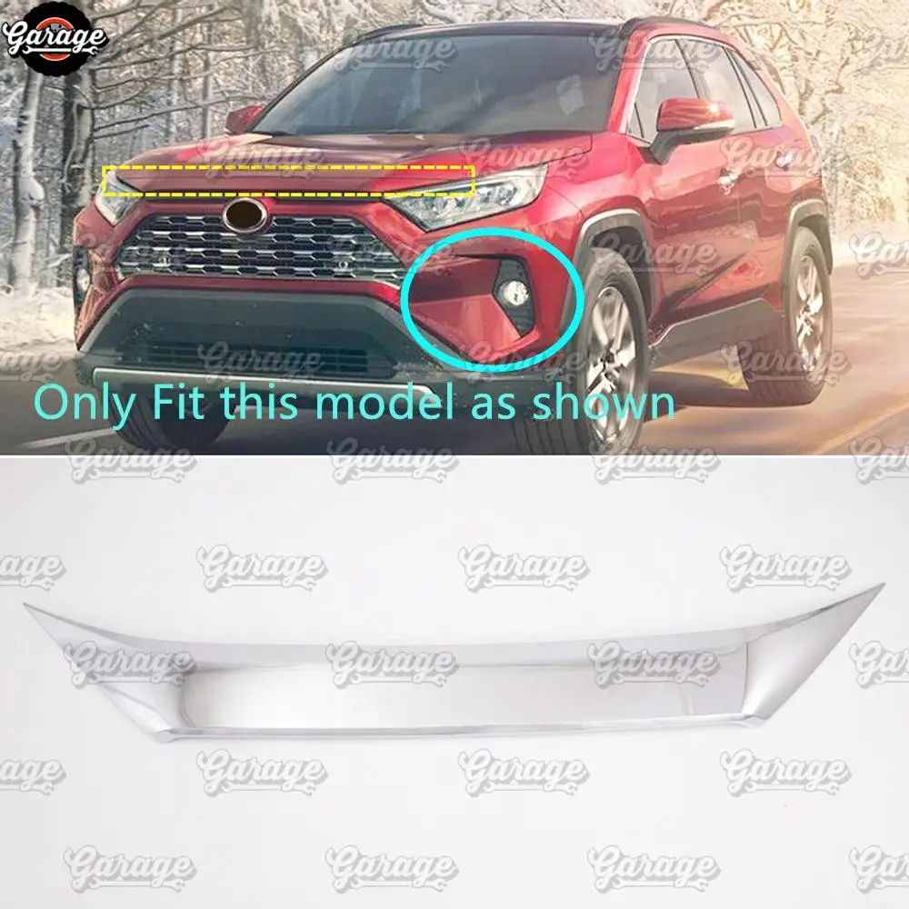 Center pad on hood case for Toyota RAV 4- ABS plastic molding 1 set / 1 pcs decoration car styling