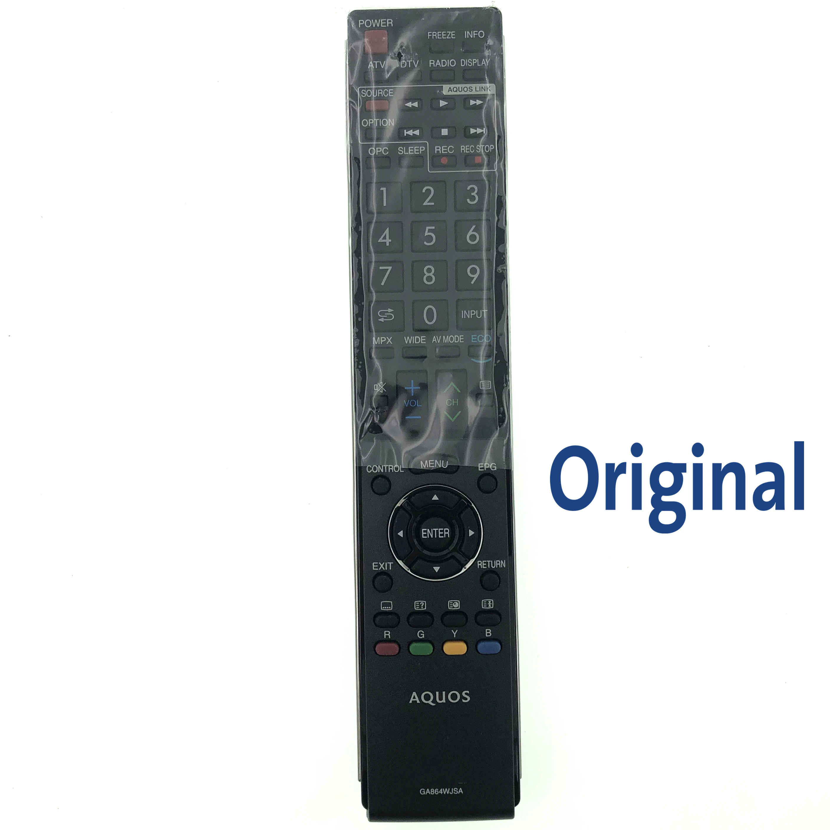 Original Remote Control GA864WJSA For Sharp AQUOS TV LC52LE820X