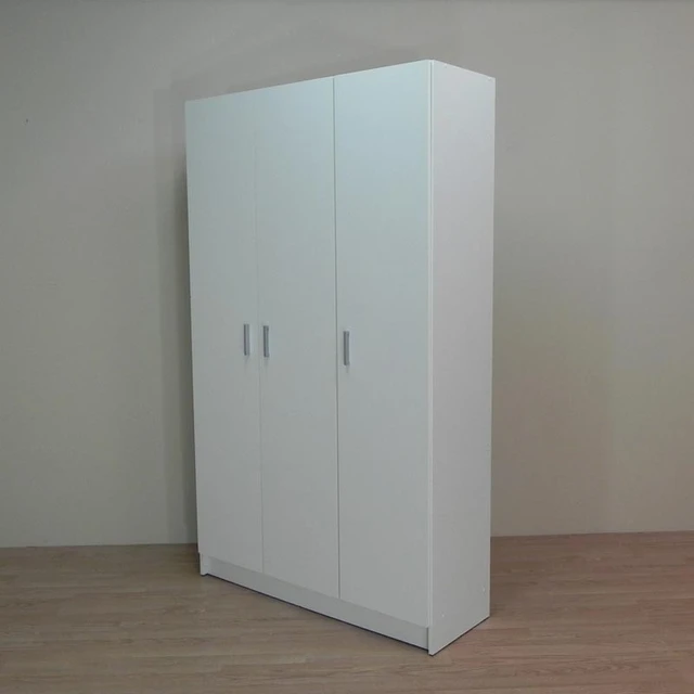 Armario Multiusos Tres Puertas Color Blanco, Armario Auxiliar Almacenaje,  Muebles Blanco Almacenaje, Mueble Auxiliar Multiusos. Medidas: 180 x 109 x  37cm - AliExpress