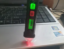 Oauee-alarma de bolígrafo de contacto inteligente AC1010 medidor de detector de voltaje de CA, probador de Sensor, bolígrafo