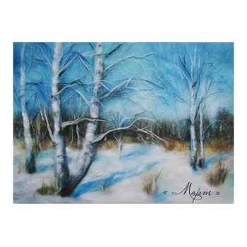 

Set for felting (painting color wool) 'mart' 21x29,7 cm (A4)