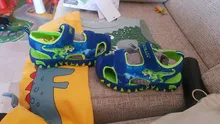 Dinoskulls-Sandalias t-rex para niños, zapatos de playa con punta cerrada y cordones, cierre, novedad de verano 2021
