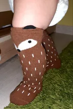 Paquete de 1 par Venta caliente calcetines de bebé encantador de calcetín de recién nacido de tubo niños niñas Calcetines Niño 0-1 año calcetines 20 diseños