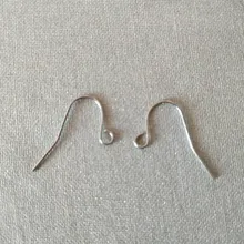 (Nunca se desvanece) 20x17mm 316 Acero inoxidable DIY pendientes hallazgos ganchos para hacer joyas accesorios auricular