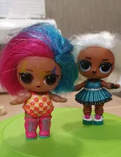 L O L Sorpresa elegir 1 pieza Original ropa de vestidos trajes para LOL 8cm gran hermana muñecas unicornio vestido de los niños muñeca de juguete para regalo