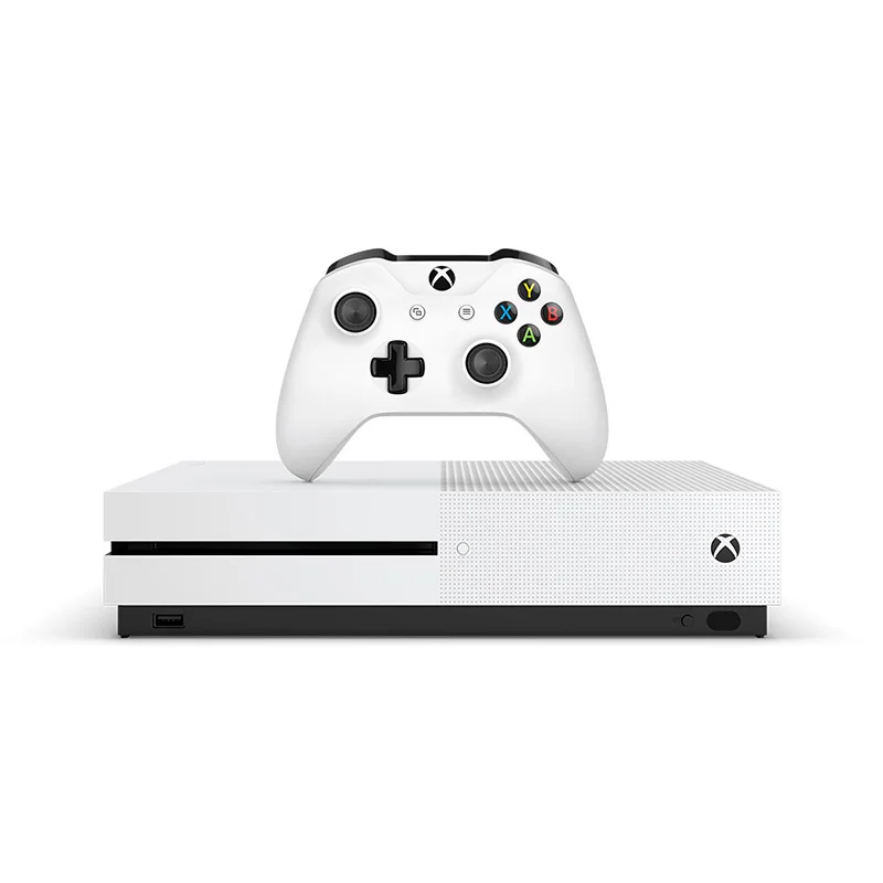 Белый Игровая консоль Xbox One S 1Tb с играми Gears 5+ Ultimate-издание Gears of War+ Gears of War 2, 3 и 4 - Цвет: Белый