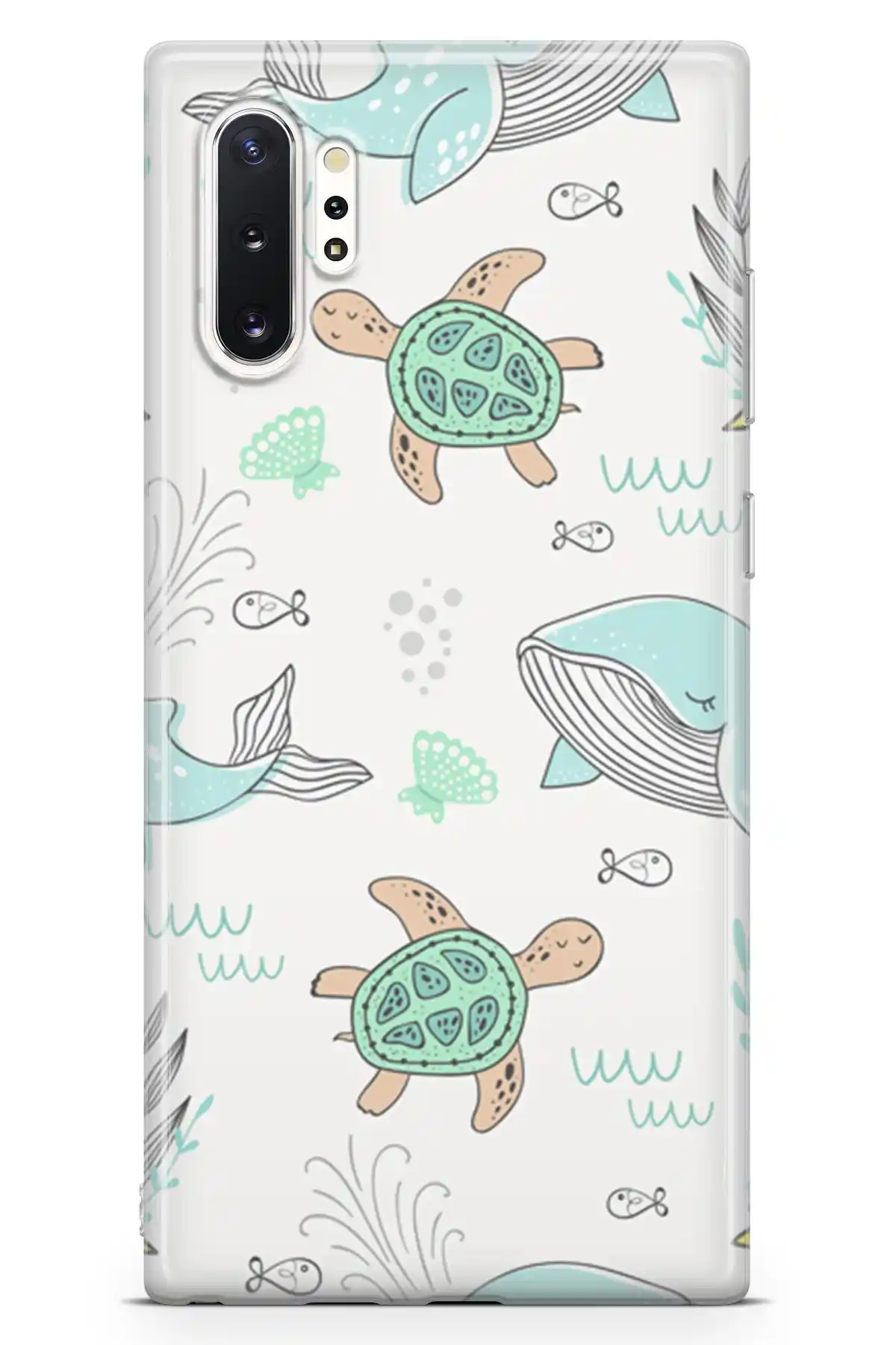 Чехол для Samsung Galaxy Note 10 Plus серия Fishie Elena|Бамперы| |