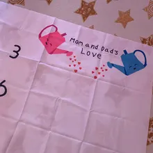 Bonito diseño de unicornio para bebé, utilería de fondo para fotografía, mantas, fondo, calendario, accesorios para fotos