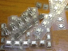 60 unids/lote 5 Pin SMT conector de enchufe Micro USB tipo B hembra colocación 12 modelos SMD DIP conector de enchufe