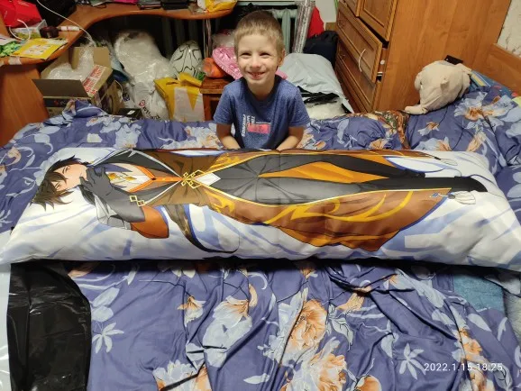 Отзыв о товаре Дакимакура Чжун Ли, Геншин Импакт - Genshin Impact арт. D0898 от пользователя N***A