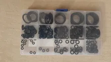 Washer Gasket Ring Sealing Rubber Hydrolock Assortment with Box 200pcs/Set 15-Size