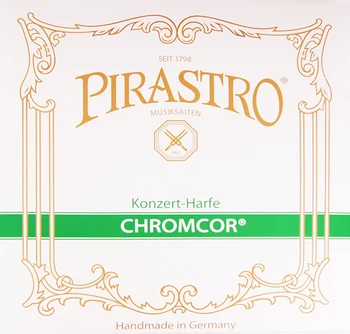 

377200 chromcor string D (7 Octave) for harp, steel, Pirastro