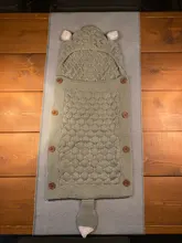 Sacos de dormir para bebés sobres 0-6M recién nacido envoltura para bebé de Sleepsacks cochecito para 75*35cm infantil niños accesorios de dibujos animados Fox