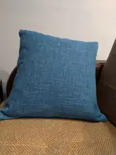 Waist-Cushion-Cover Pillowcase Linen Home-Decor Sofa Throw Solid Cojine Office 50--50/55--55/40--60cm