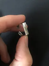 Moda Vintage estilo evitar alergia anillos abiertos para los hombres las mujeres personalidad-maych alta joyería de calidad