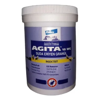 

Agita 10 WG insecticide 100g kills fly houseflies (Musca domestica), pest control, Litter Beetles (Darkling Beetles) in poultry