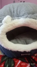 Bed Kennel Cat-House Hoopet Cave Home Dog-Puppy Warm for Teddy